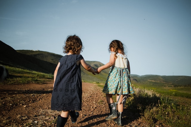 Women standing together